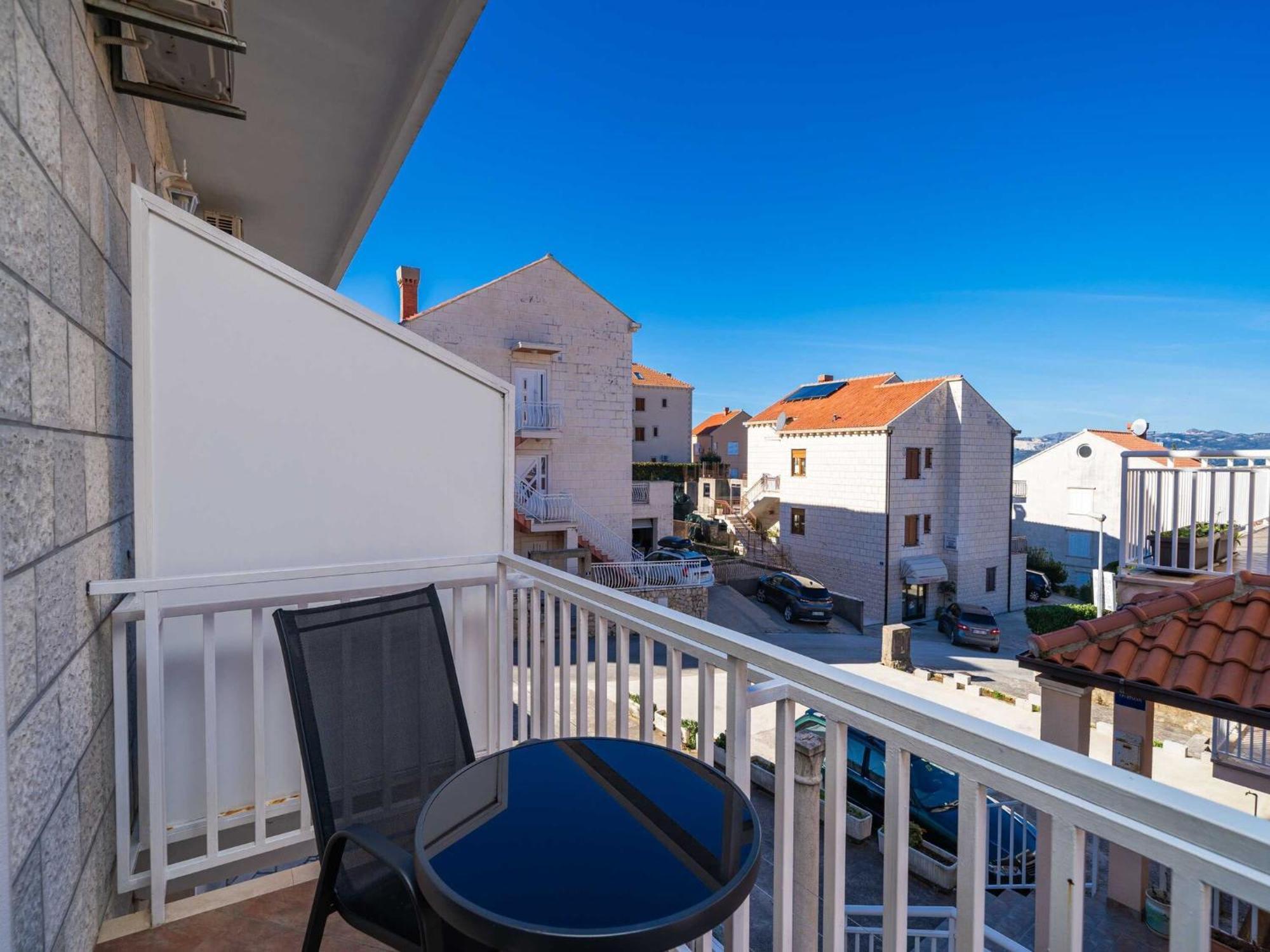 Apartments Senjo - Studio Apartment With Balcony With Side Sea View Apartman 4 Cavtat Exteriör bild